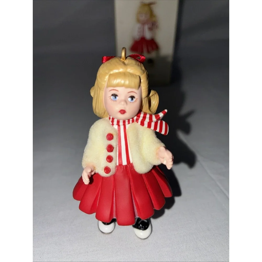 Hallmark Keepsake Madame Alexander Ornaments Christmas Tea Cherry Parfait 2pc
